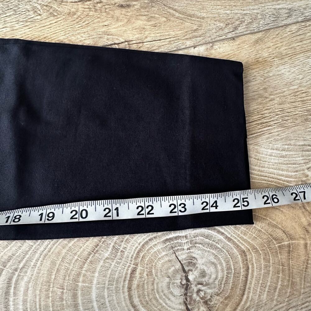 Everlane The Fixed Waist Stretch Cotton Pant Black 6 - Picture 8 of 8